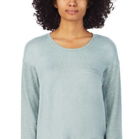 NEW Midnight by Carole Hochman 2-piece Lounge Set | Green - Picture 4 of 8